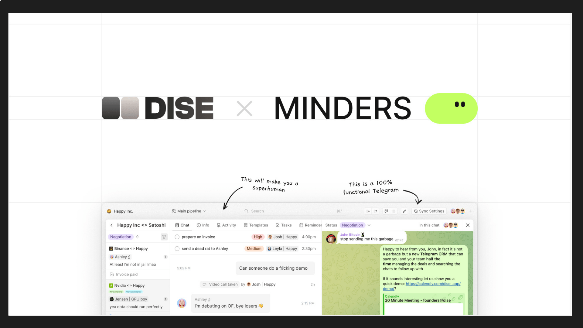Minders acquires Dise to strengthen Telegram’s B2B sales infrastructure