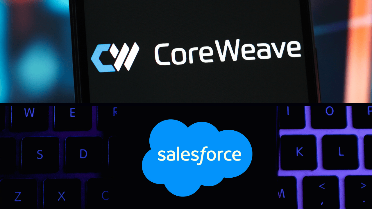 US tech firms CoreWeave and Salesforce pledge new UK AI investments