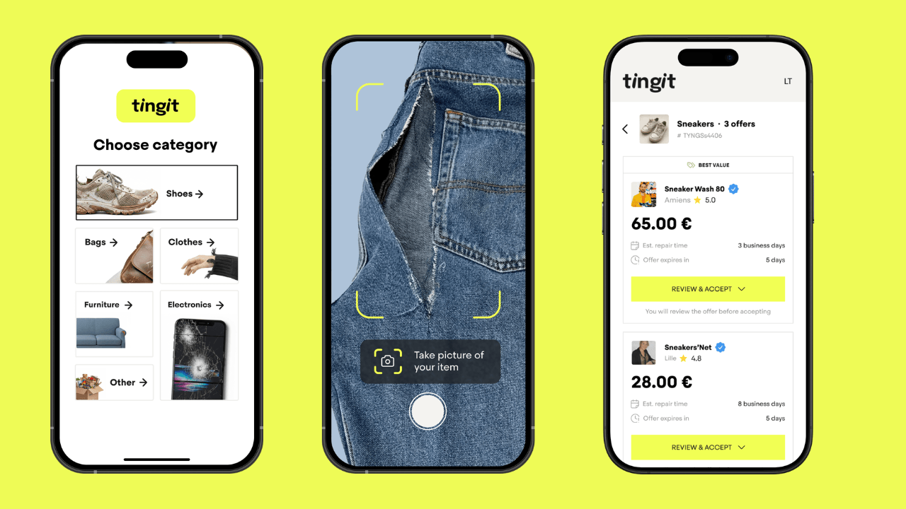 Tingit raises €1.5M to scale AI-powered repair platform across Europe