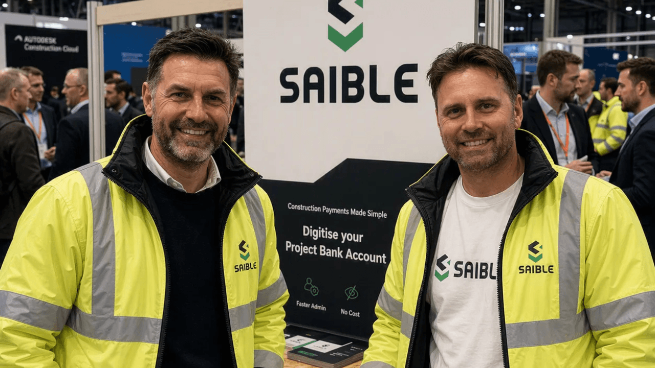 Saible raises £2.9M to tackle construction